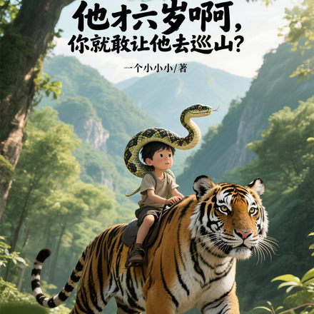 六岁骑虎巡山的我，竟火爆全网！